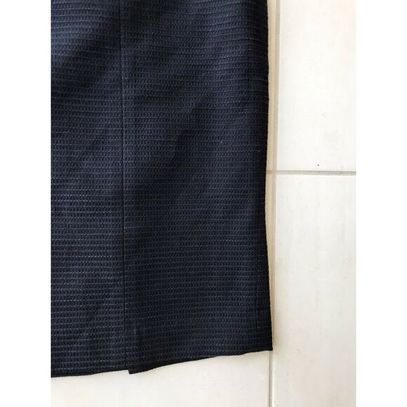 Lafayette 148 New York Wool Blend Straight Skirt FLAW - Picture 4 of 12